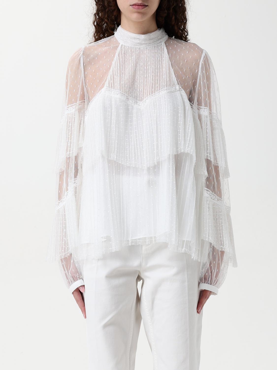 Twinset Top  Woman Color White In White