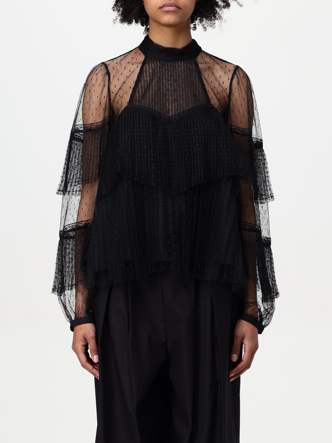 Twinset Shirts In Black