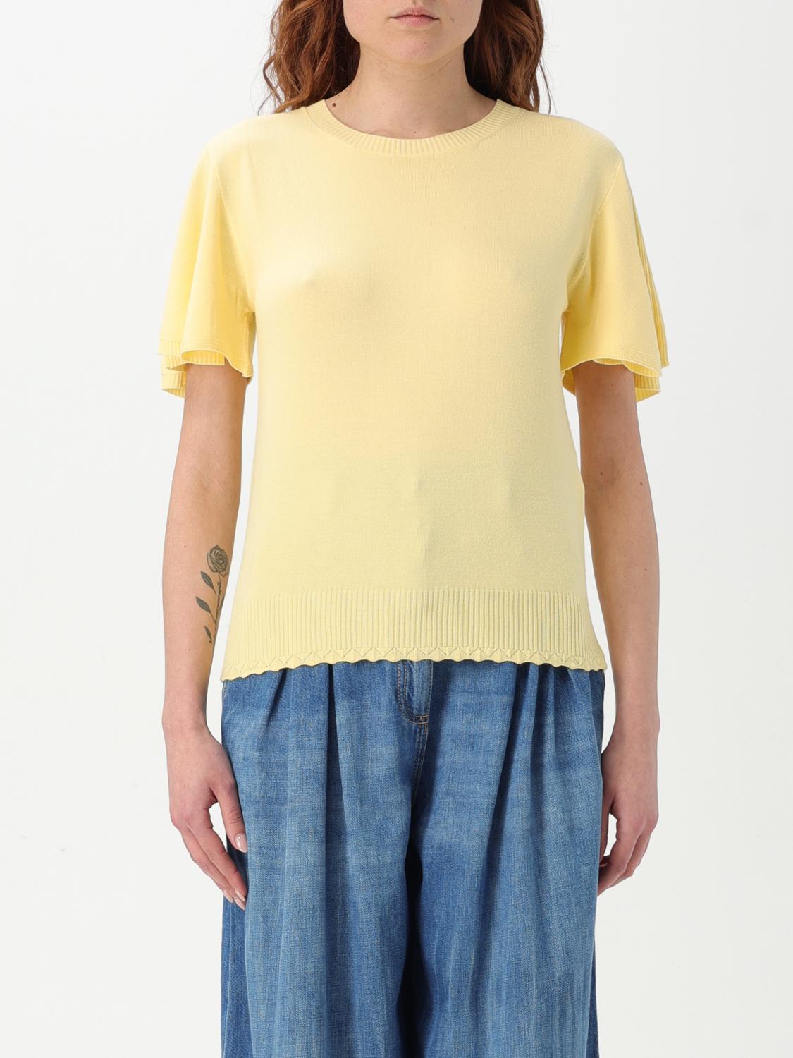 Twinset Top  Woman Color Butter In Butter