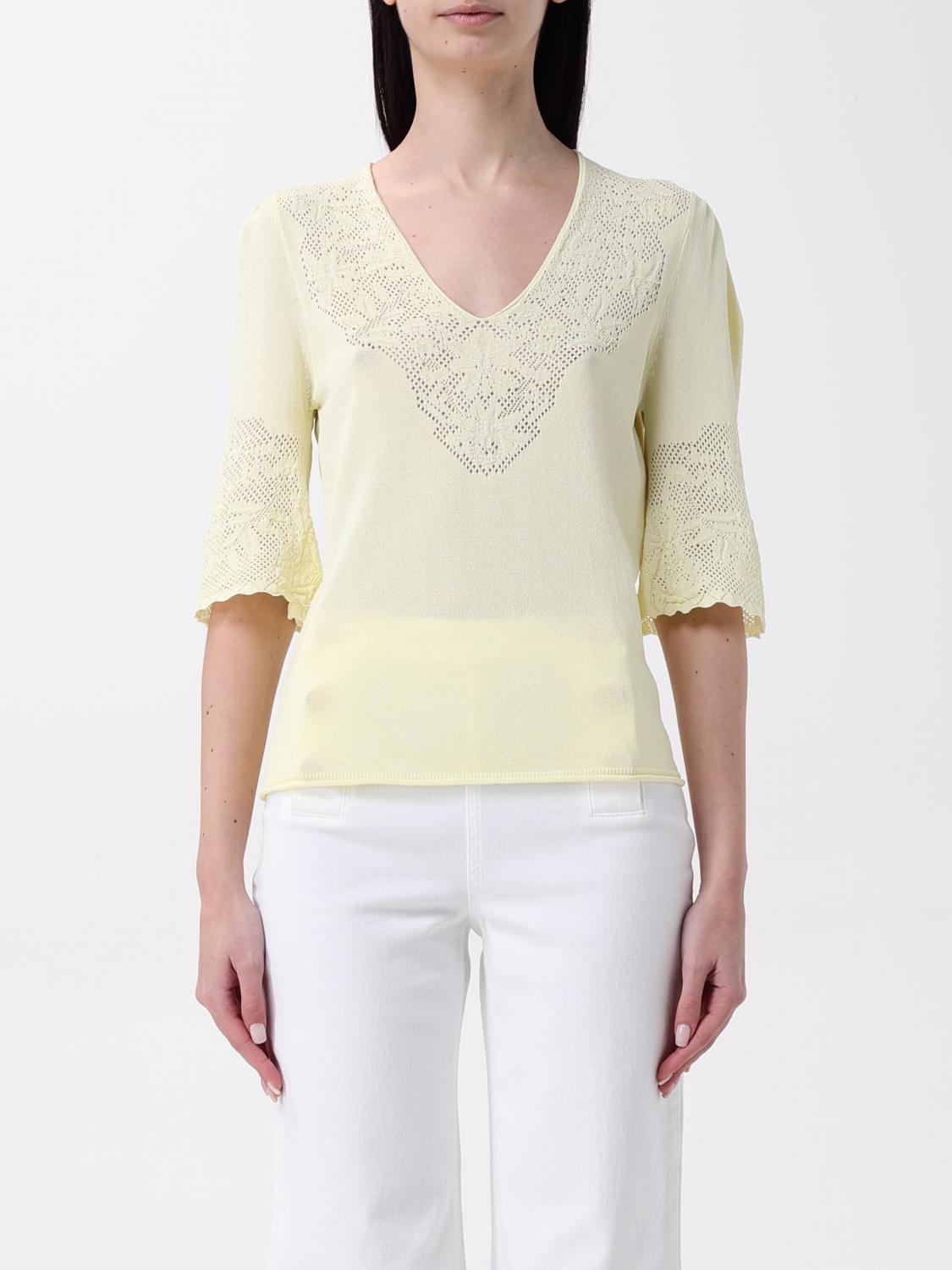 Twinset Top  Woman Color Butter In Butter