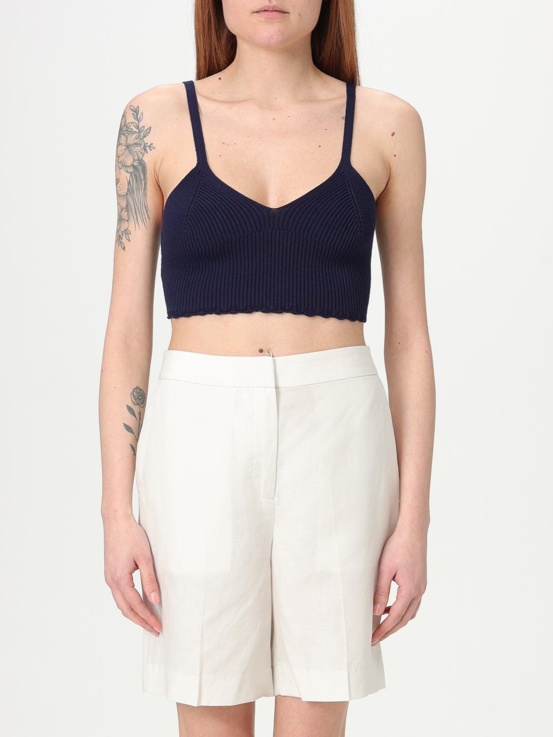 Twinset Top  Damen Farbe Blau In Blau