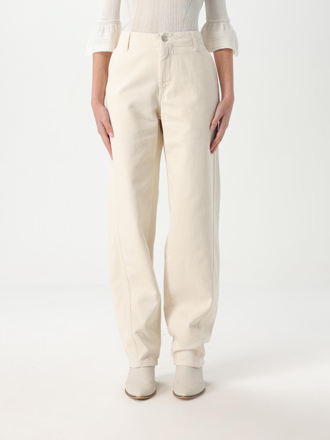 Twinset Actitude Jeans Woman Color Grey In Grey