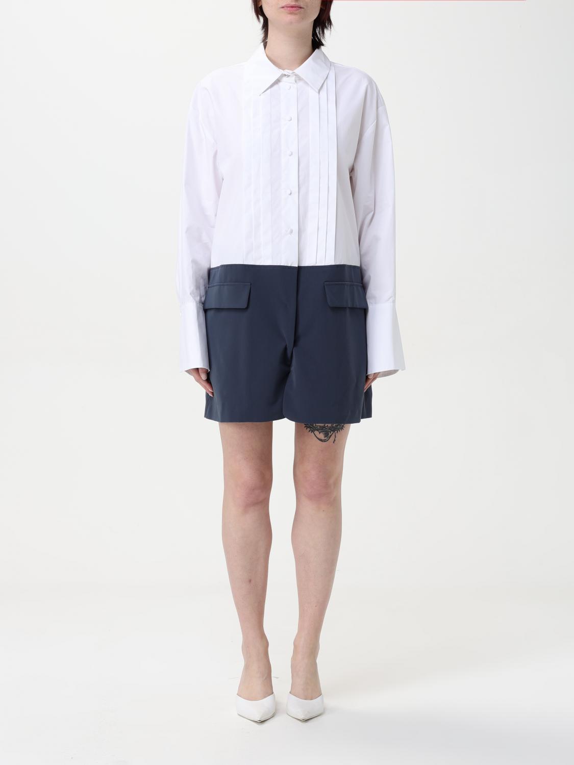 Shop Twinset Actitude Dress Woman Color Blue