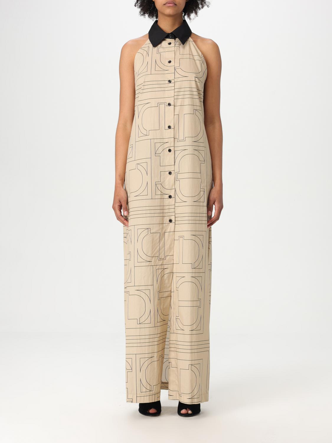 Twinset Dress  Woman Color Beige In Beige