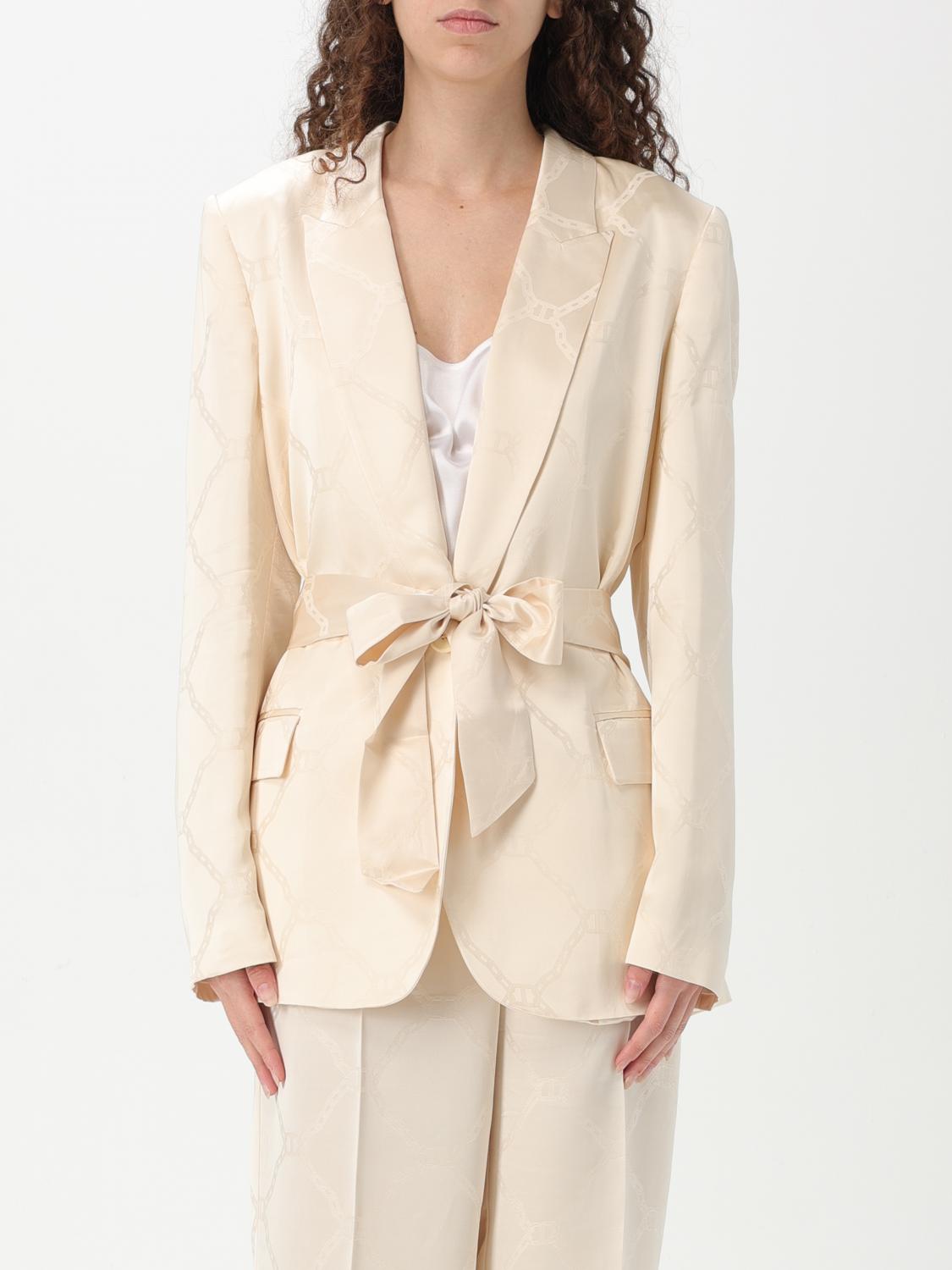 Shop Twinset Blazer Woman Color White