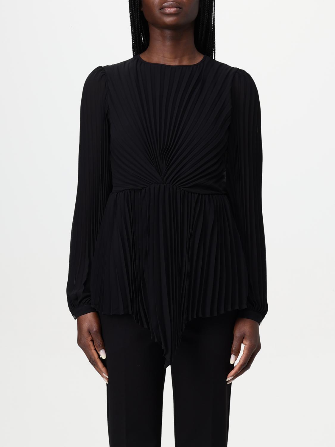 Shop Twinset Top Woman Color Black