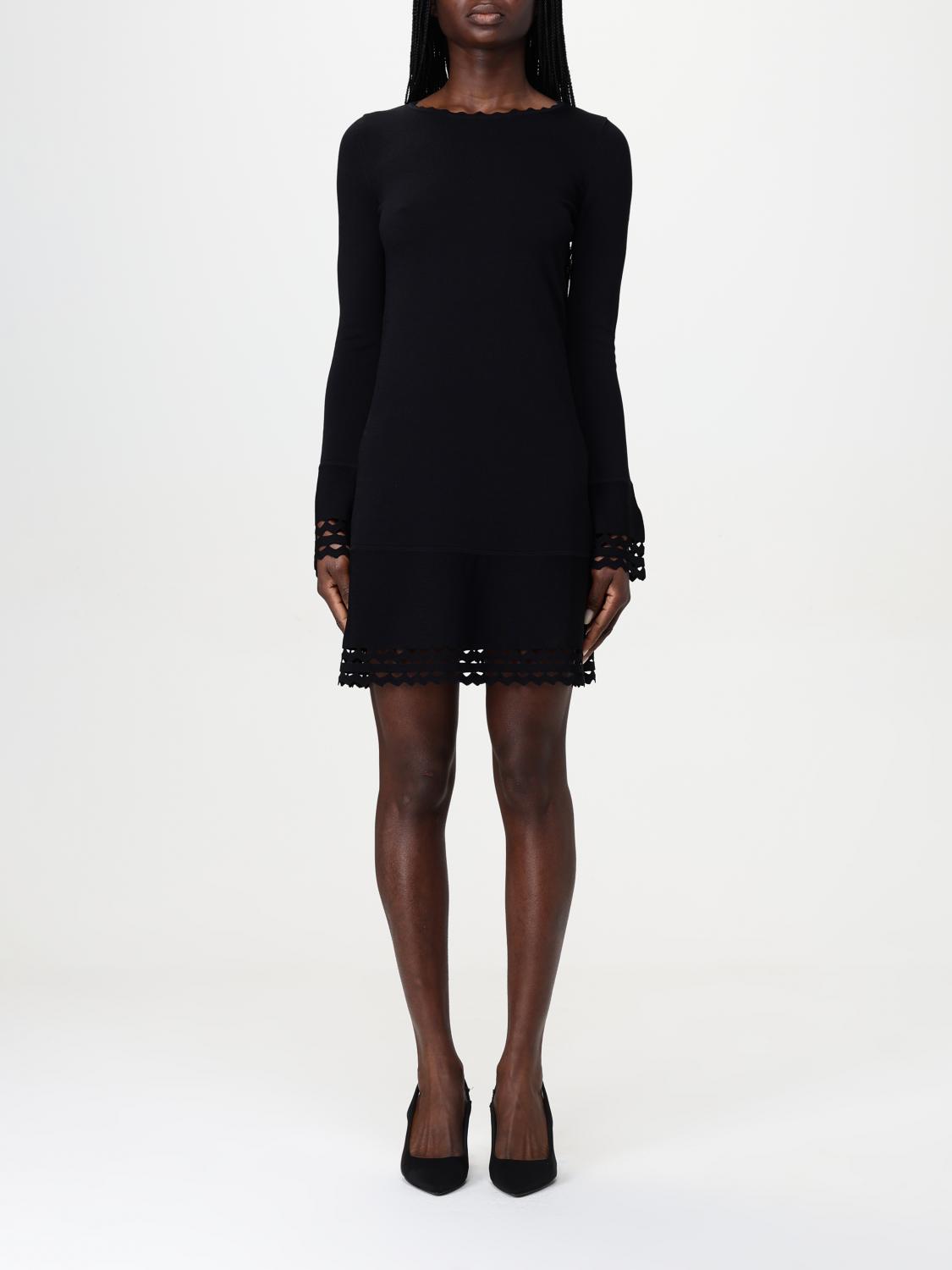 Twinset Dress  Woman Color Black In Black