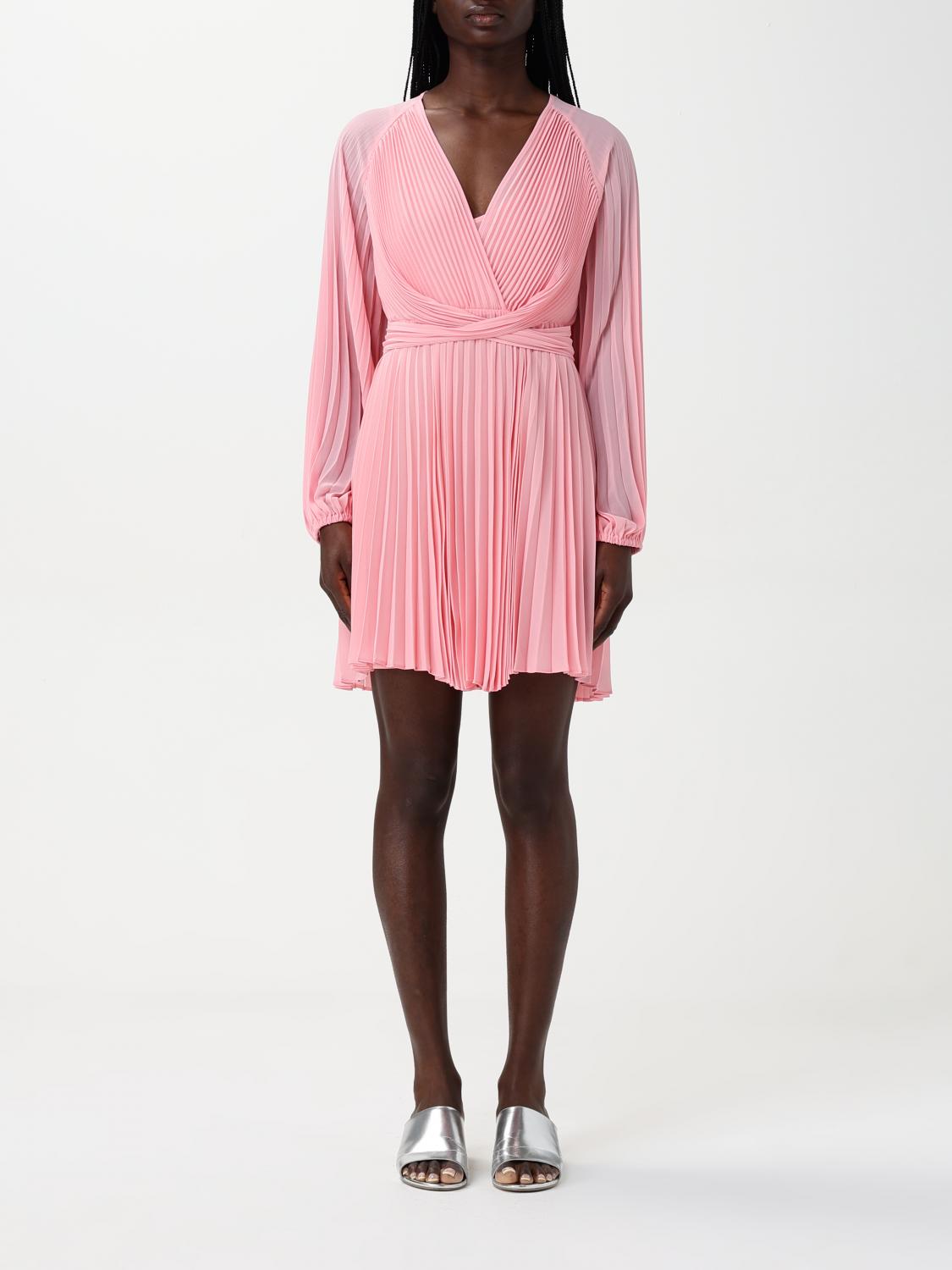 Twinset Twin-set Elegant Polyester Dress Design In Peach