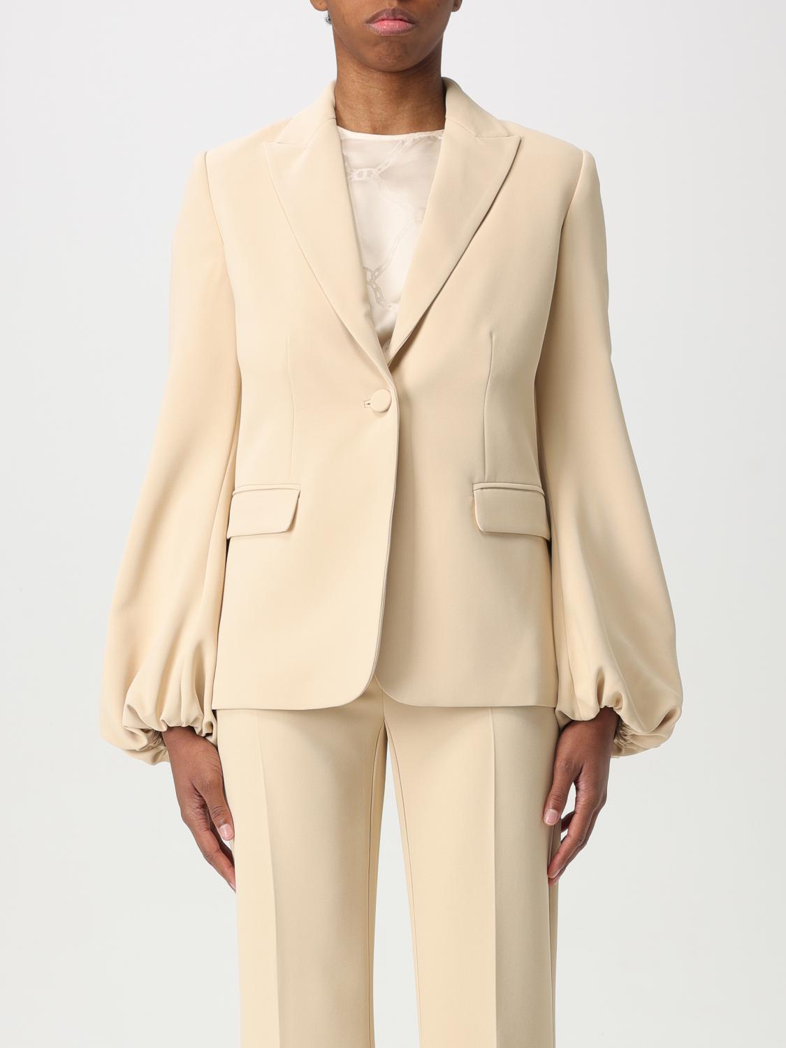 TWINSET BLAZER TWINSET WOMAN COLOR BEIGE G56548022