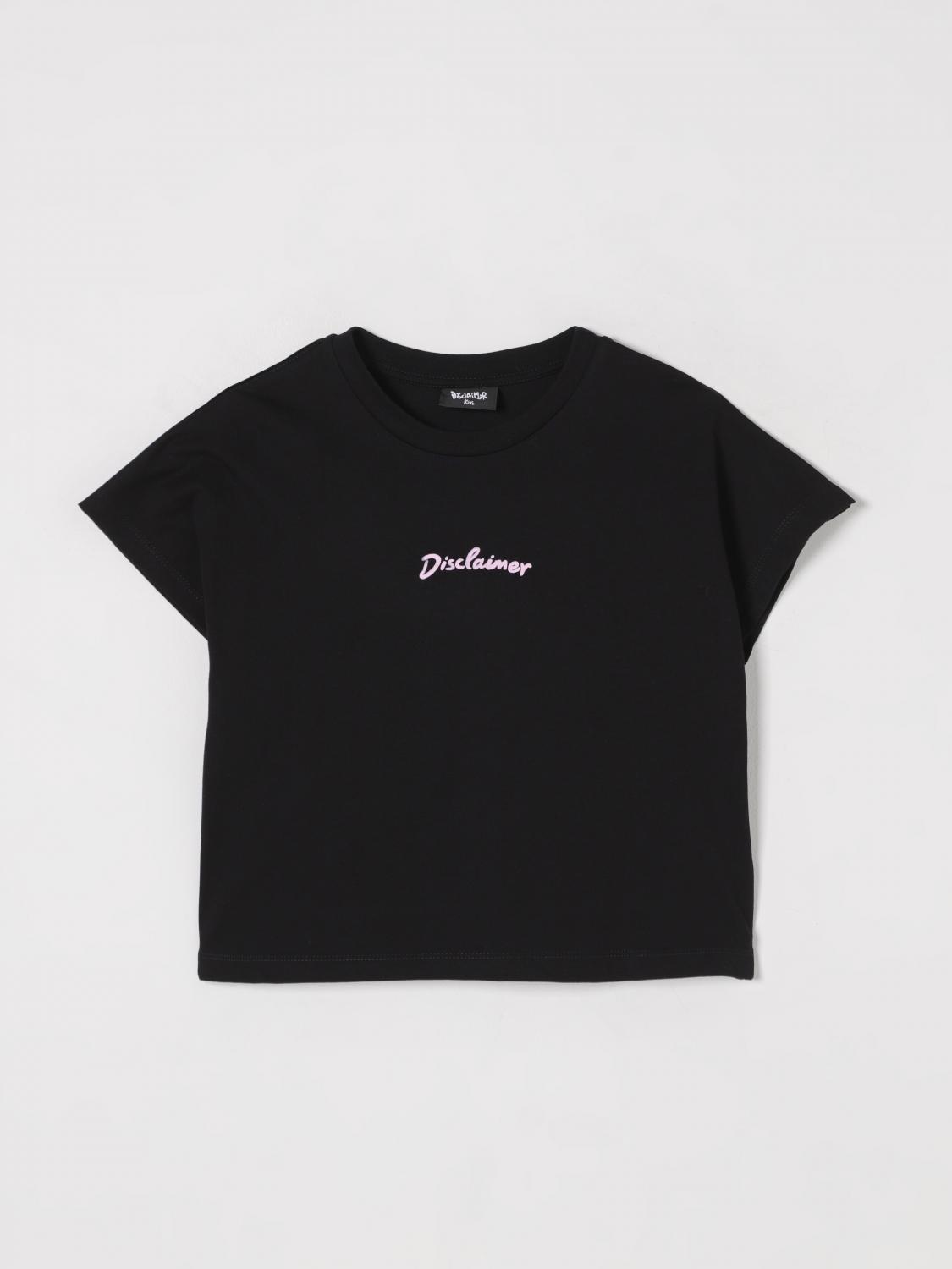 Shop Disclaimer T-shirt Kids Color Black In Schwarz