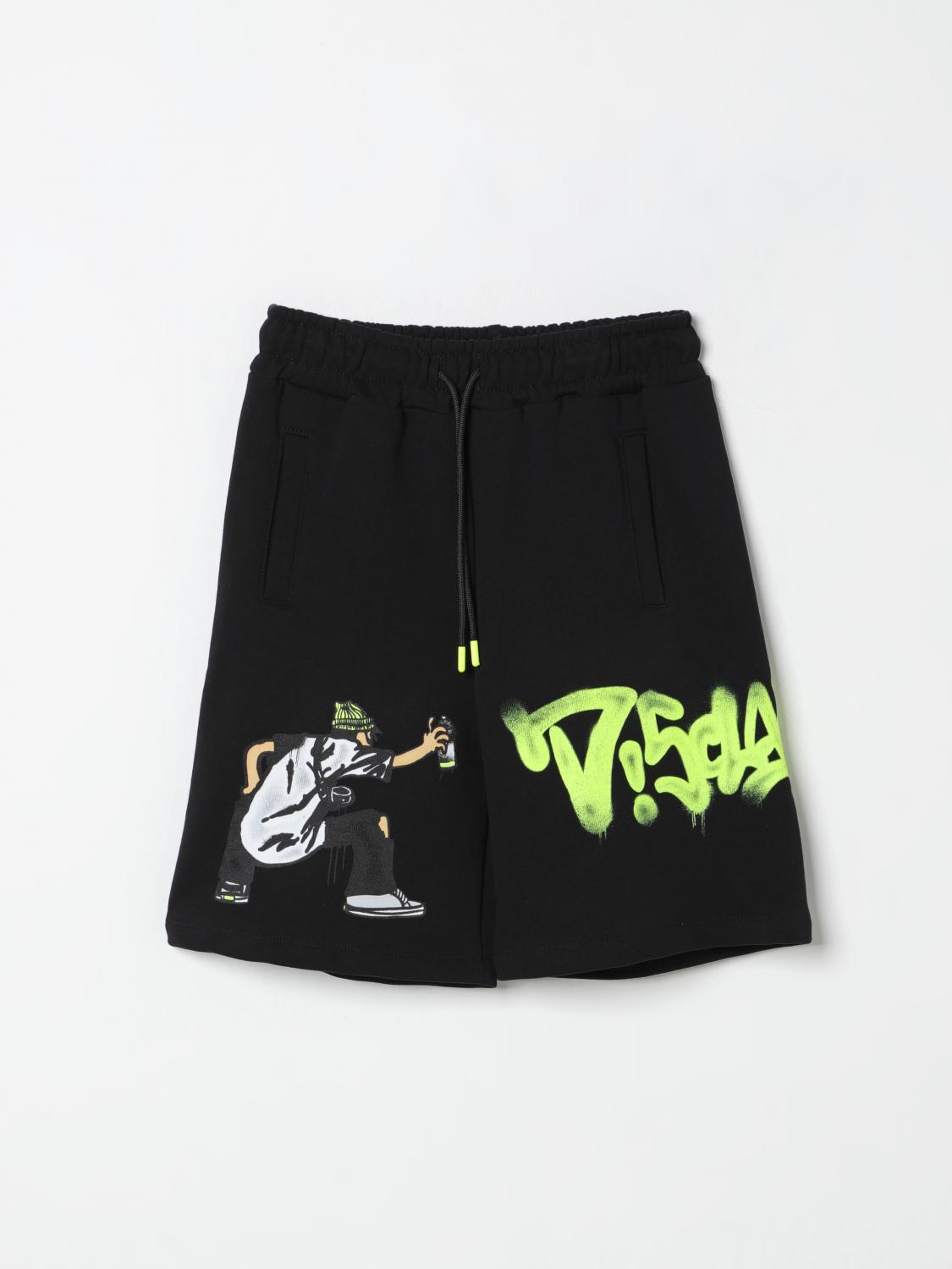Shop Disclaimer Short Kids Color Black In Schwarz