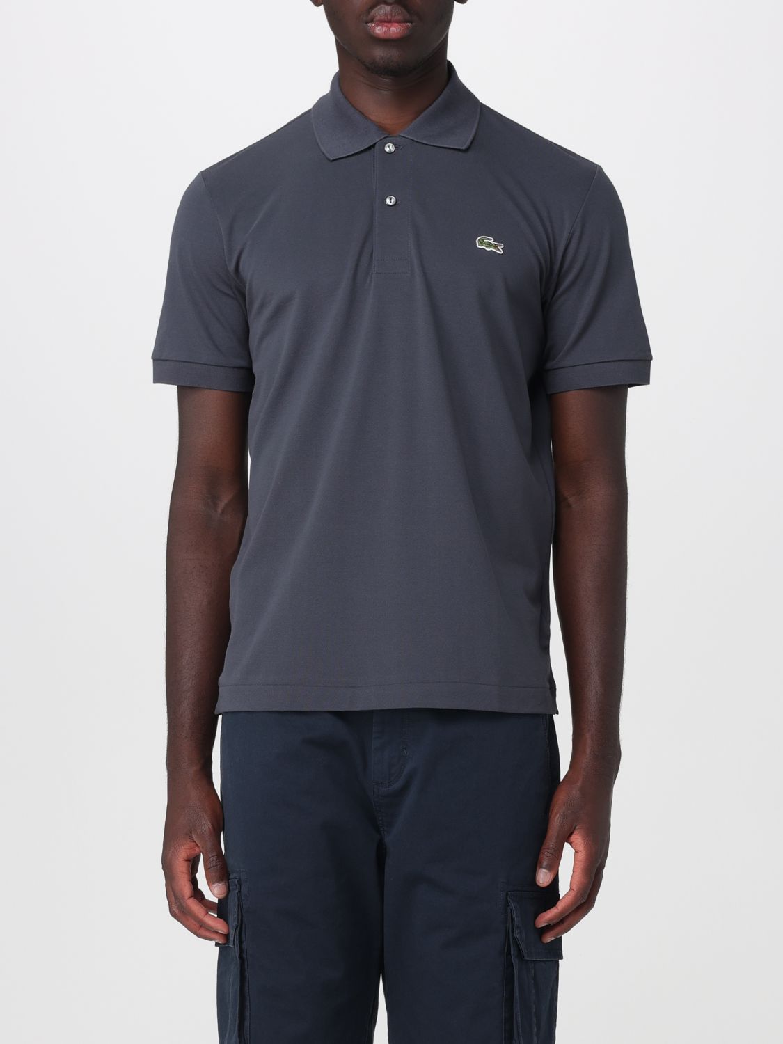 LACOSTE Polo basic in cotone con mini logo