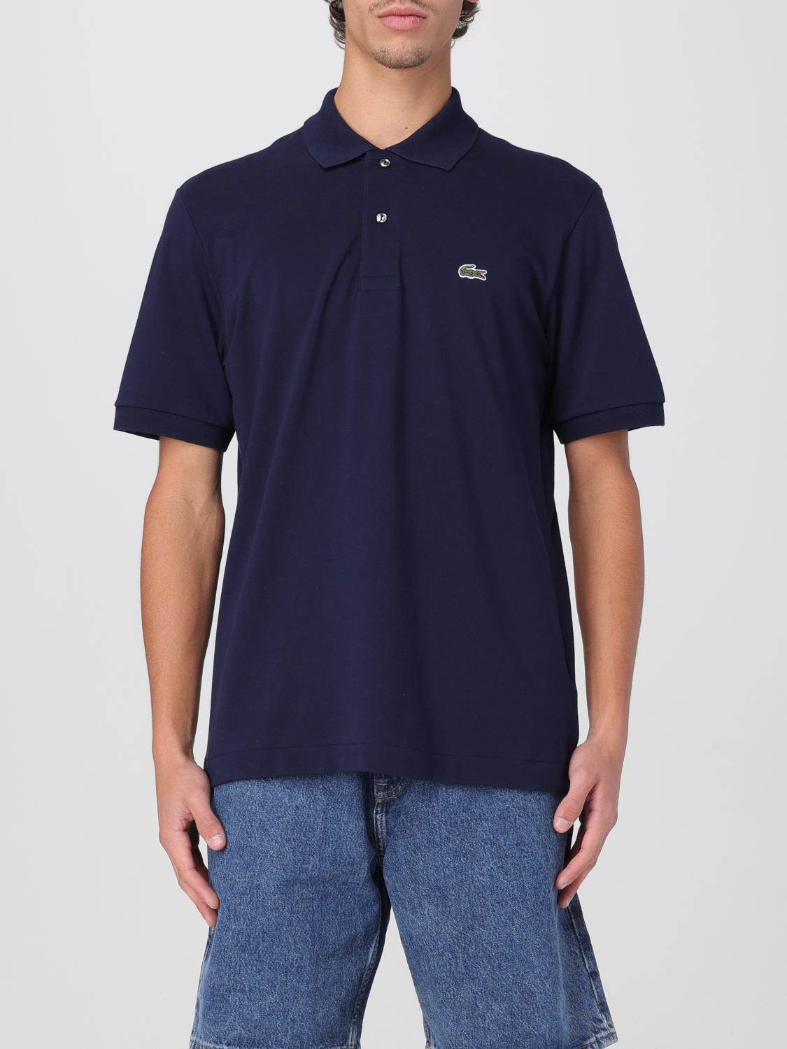 Lacoste Slim Fit Core Polo In Navy