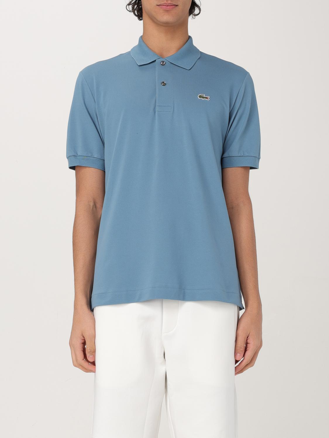 Lacoste Polo Shirt  Men Color Blue 2 In Blue 1