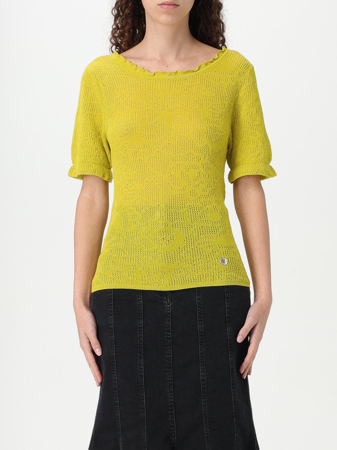 Shop Twinset Actitude Sweater Woman Color Yellow