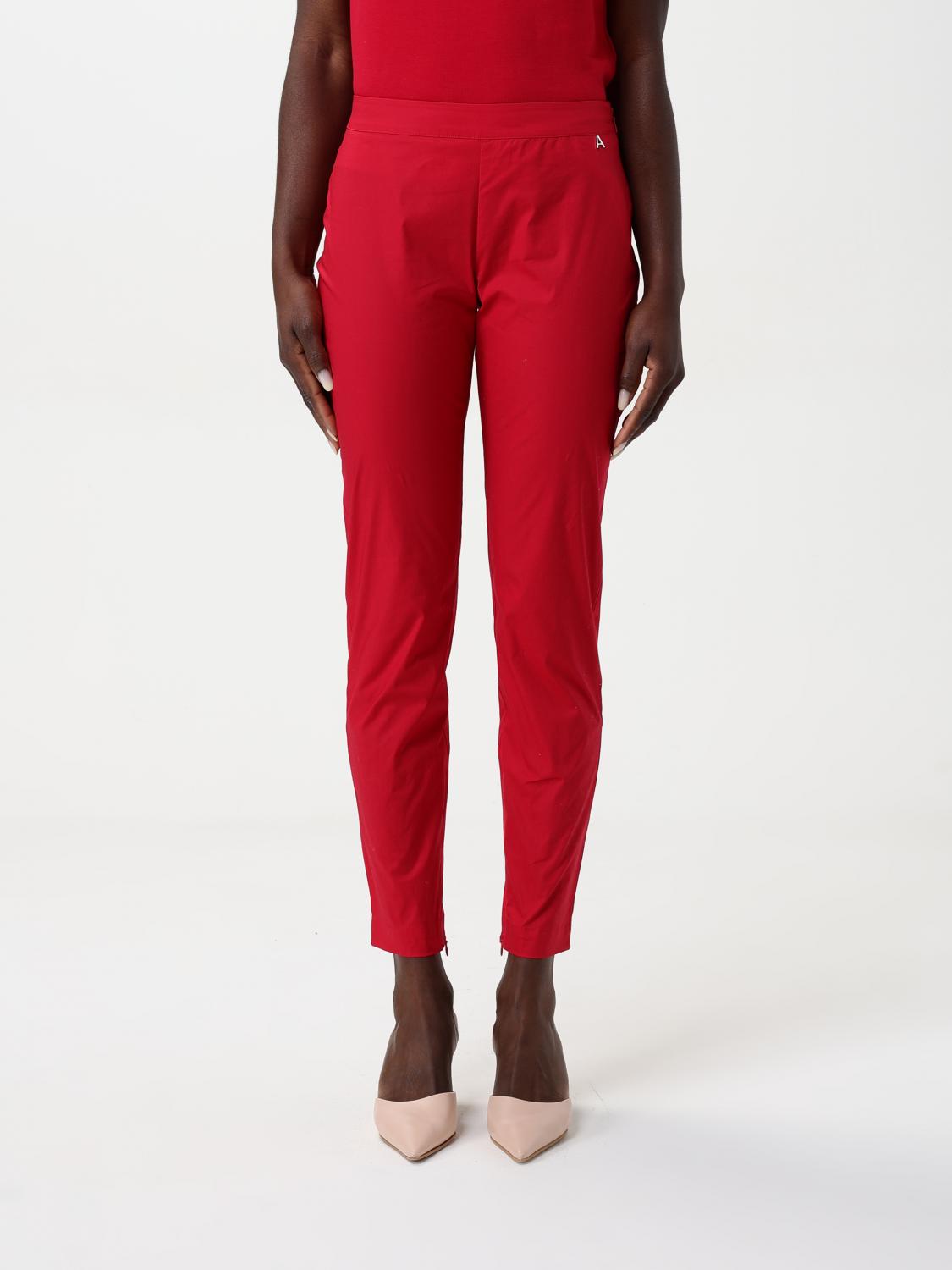 TWINSET ACTITUDE PANTS TWINSET ACTITUDE WOMAN COLOR RED G56661014