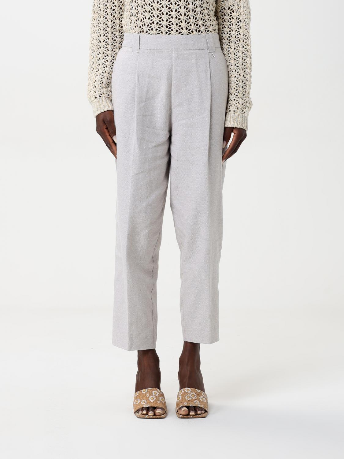 Twinset Actitude Pants  Woman Color Natural In Natural