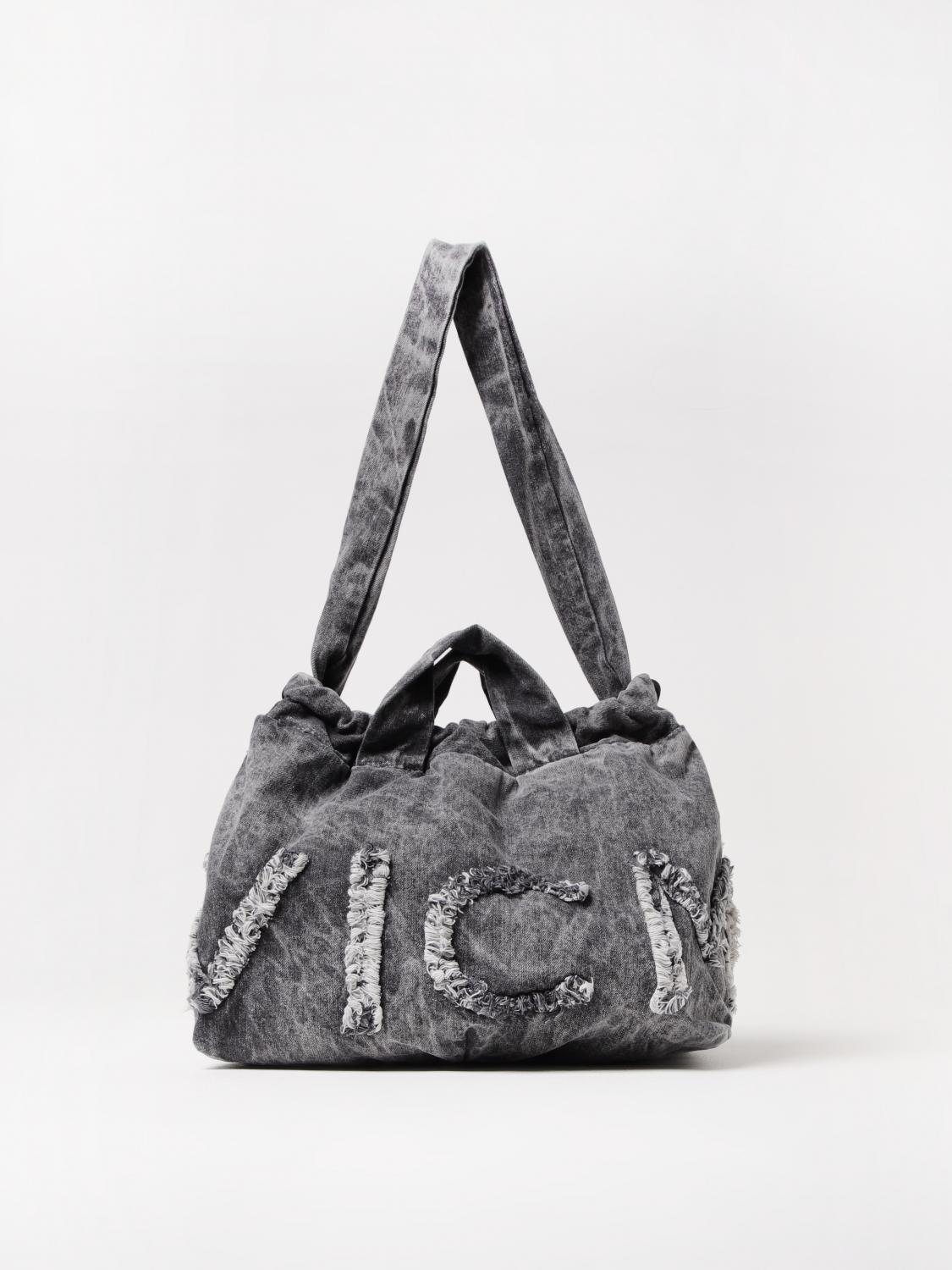VIC MATIE SHOULDER BAG VIC MATIÉ WOMAN COLOR GREY G56695020