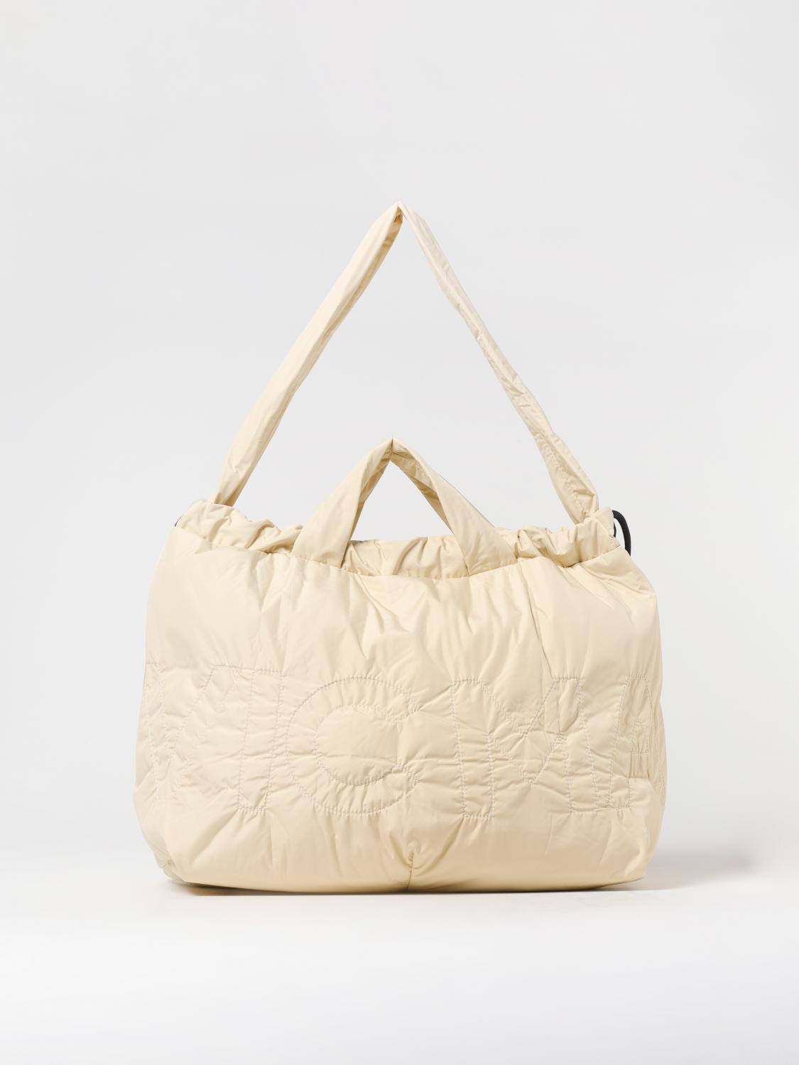 Shop Vic Matie Tote Bags Vic Matié Woman Color Beige