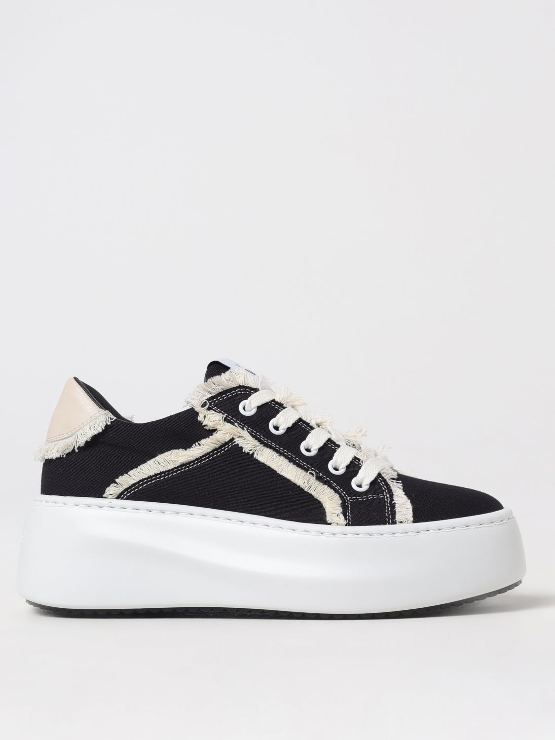 Shop Vic Matie Sneakers Vic Matié Woman Color Black In Schwarz