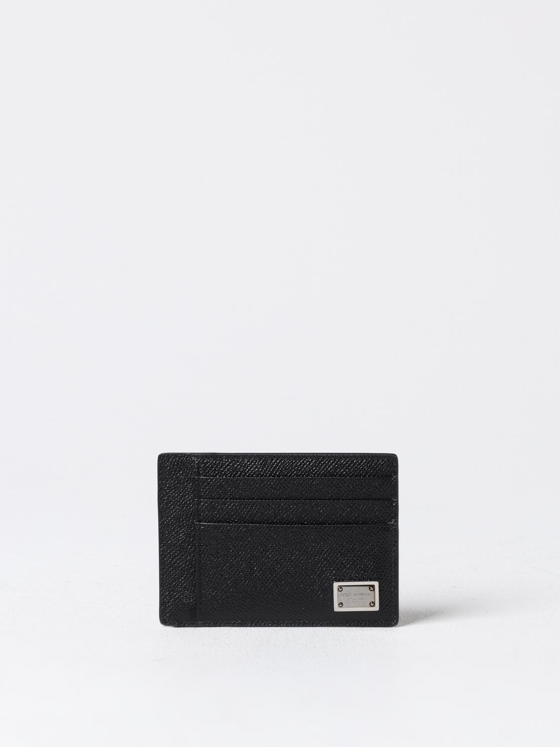 Dolce & Gabbana Wallet Men Color Black In Black