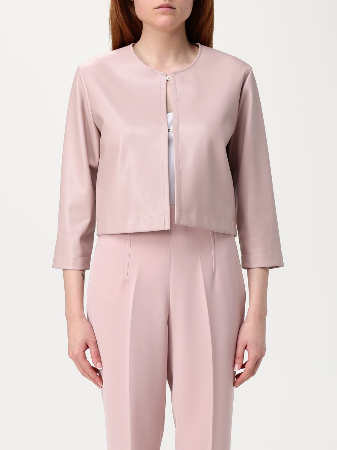 Liu •jo Jacket Liu Jo Woman Color Quartz In Quartz