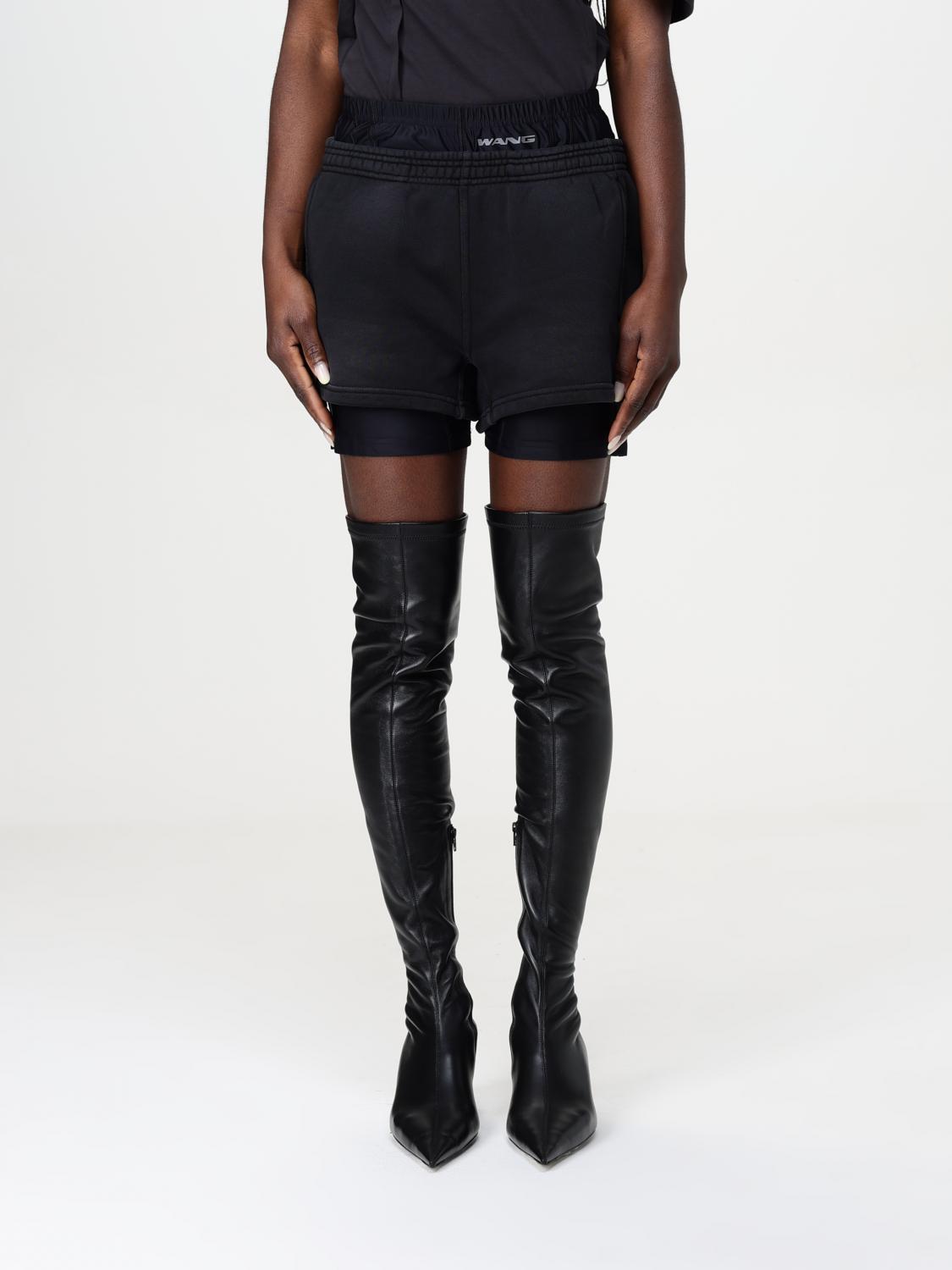 Alexander Wang Short Woman Color Black In Black