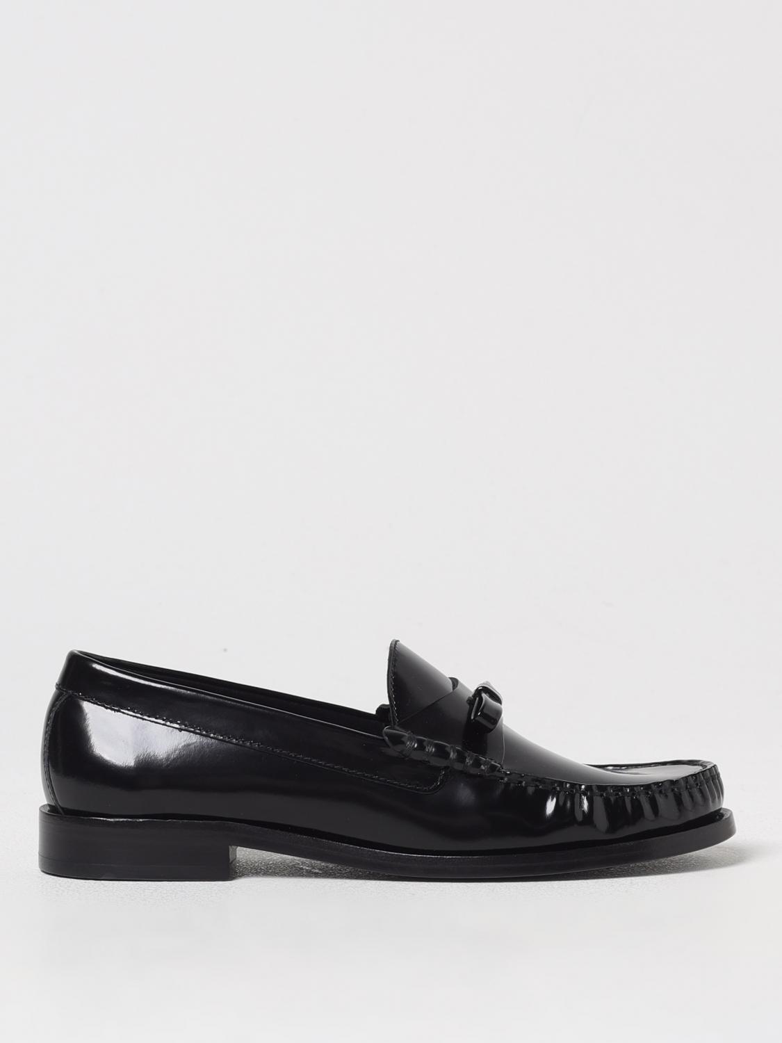 Stuart Weitzman Bow Loafer Tassel Detail In Black