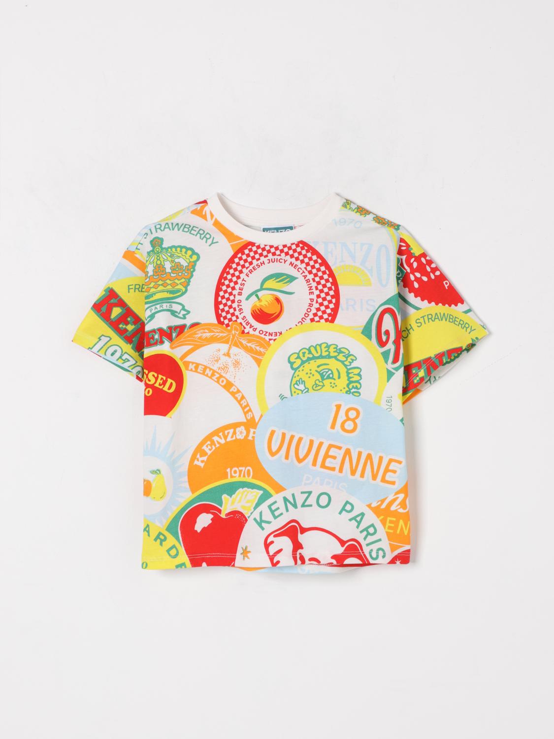Kenzo T-shirt Kids Kids Color Multicolor In Multicolor