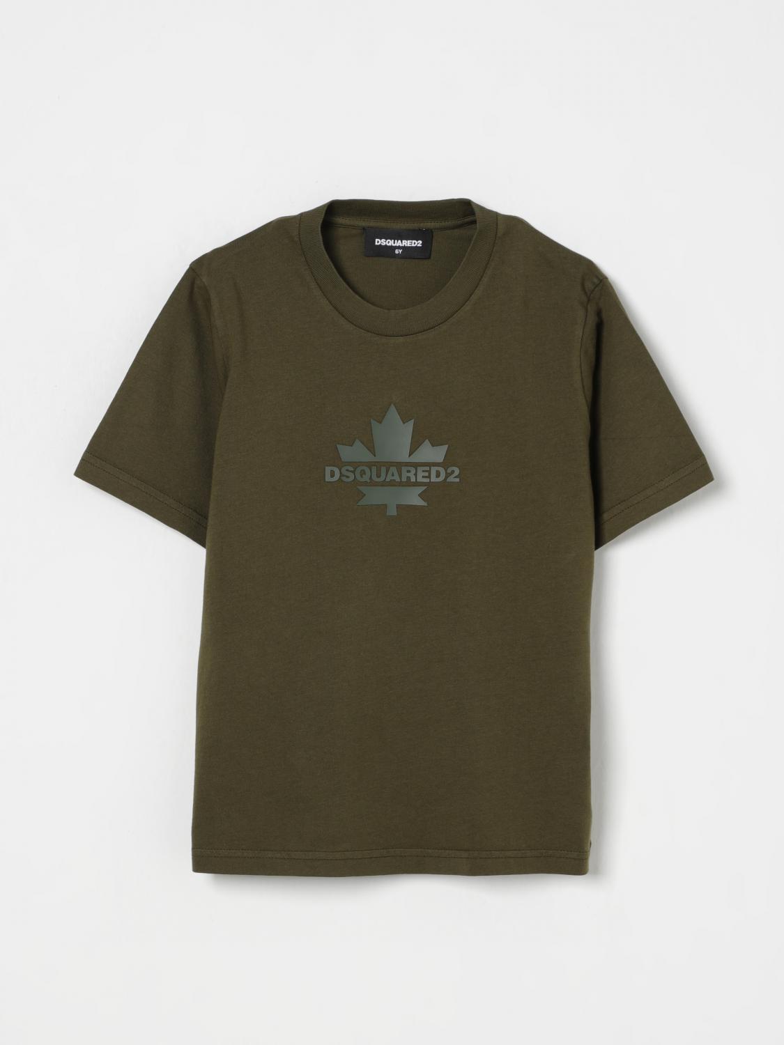 Dsquared2 T-shirt Kids Color Green In Green