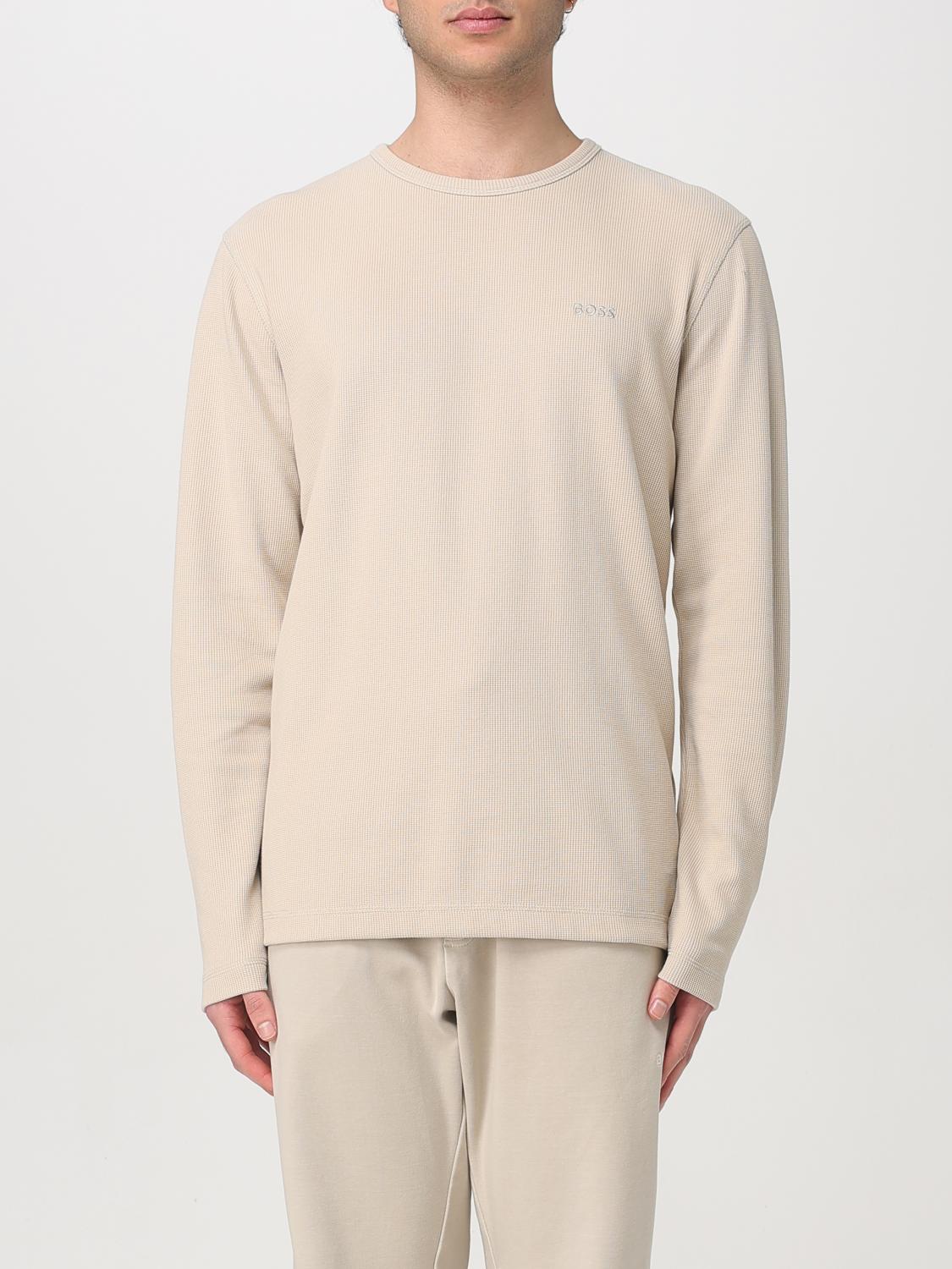 HUGO BOSS SWEATSHIRT BOSS MEN COLOR SAND G56925054