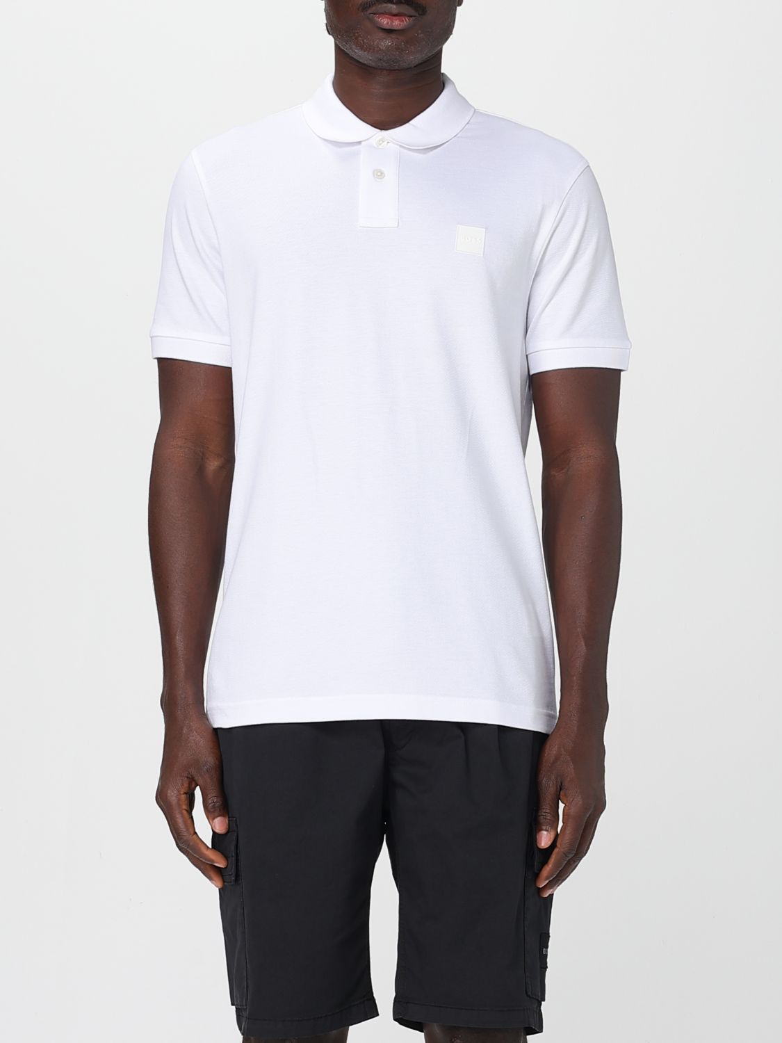 HUGO BOSS POLO SHIRT BOSS MEN COLOR WHITE G56928001