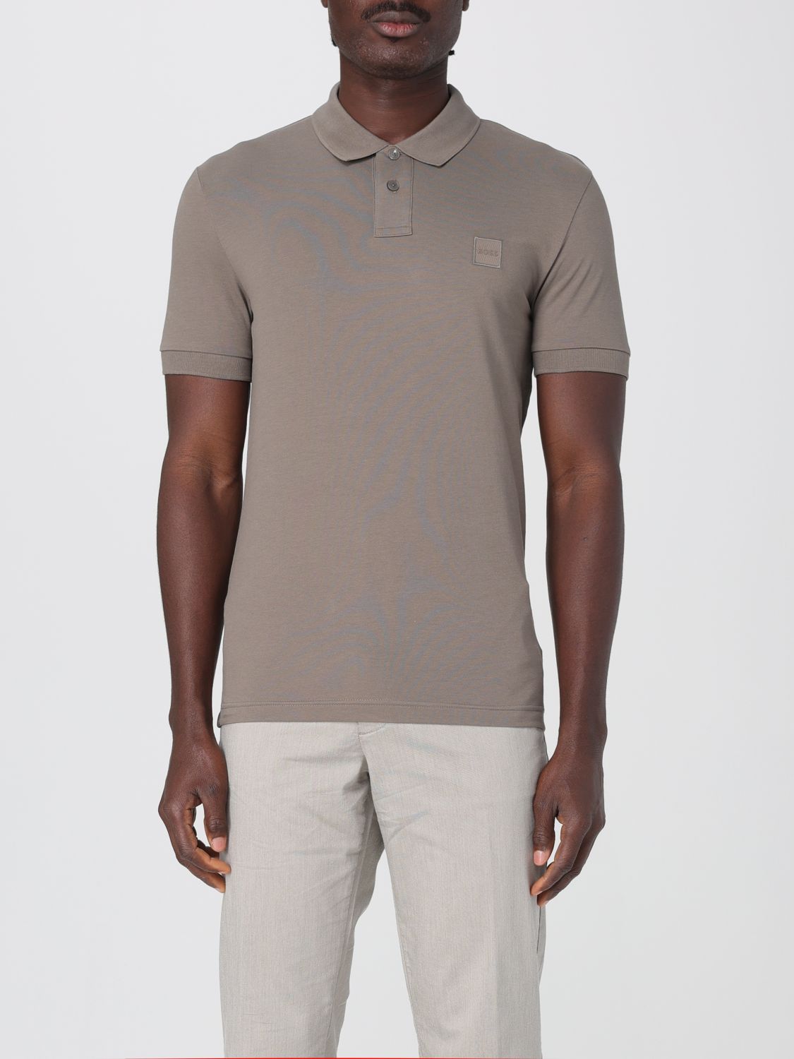 HUGO BOSS POLO SHIRT BOSS MEN COLOR CAMEL G56928042