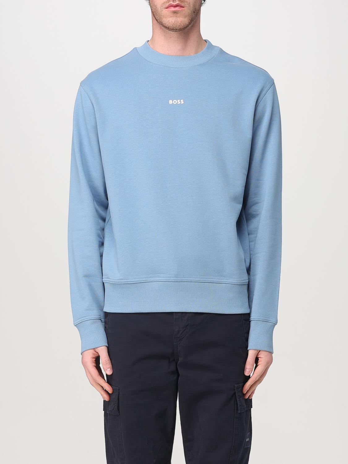 HUGO BOSS SWEATSHIRT BOSS MEN COLOR BLUE G56932009
