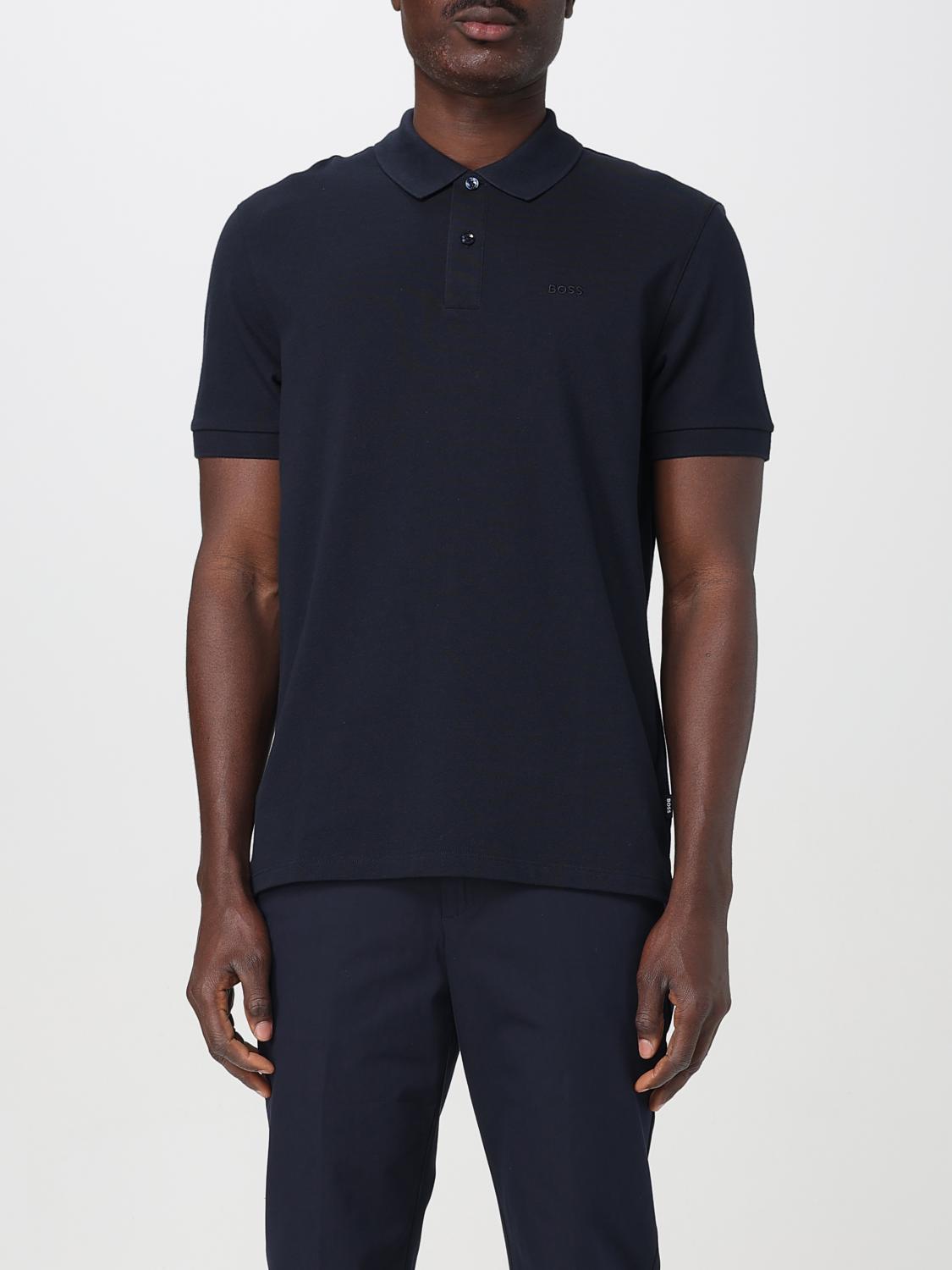 BOSS Polo Herren Farbe Blau