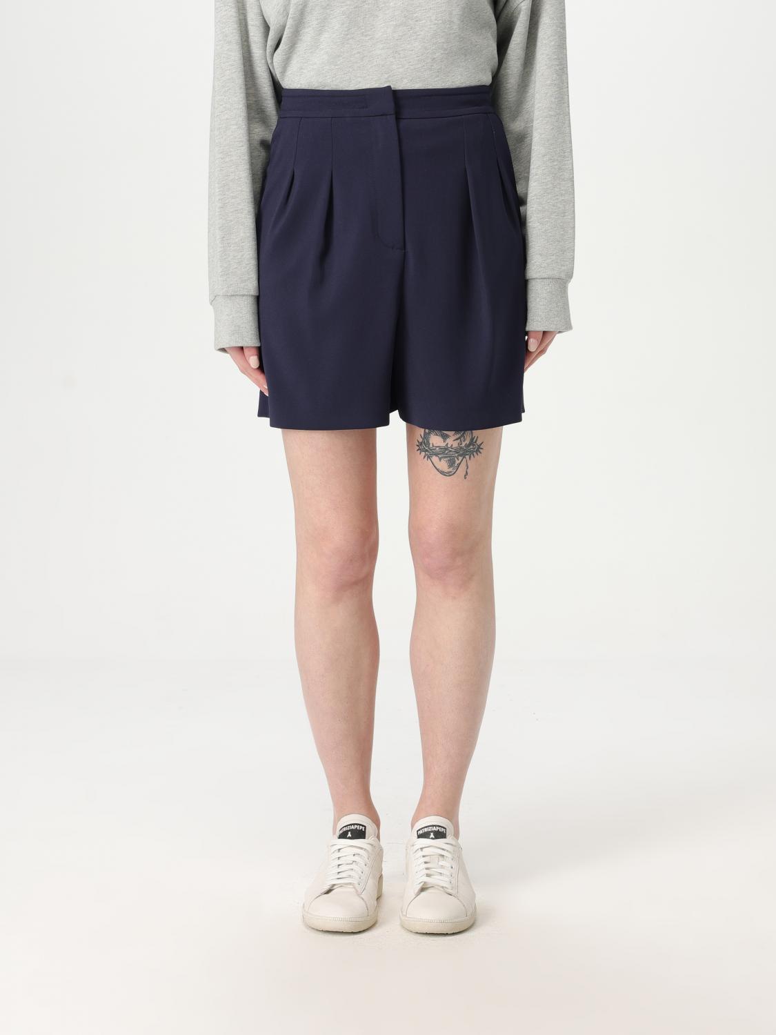 PATRIZIA PEPE SHORT PATRIZIA PEPE WOMAN COLOR BLUE G56949009