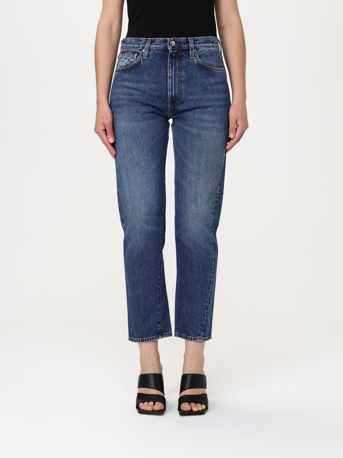 Totême Regular Fit Denim Vintage Wash In ブルー