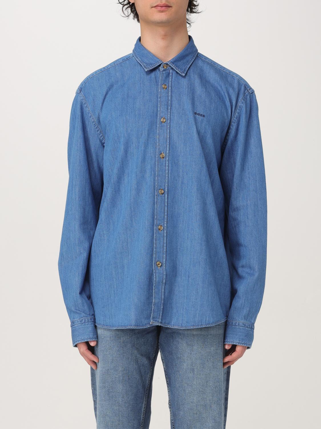 Shirt BOSS Men color Denim Shirt BOSS Men color Denim