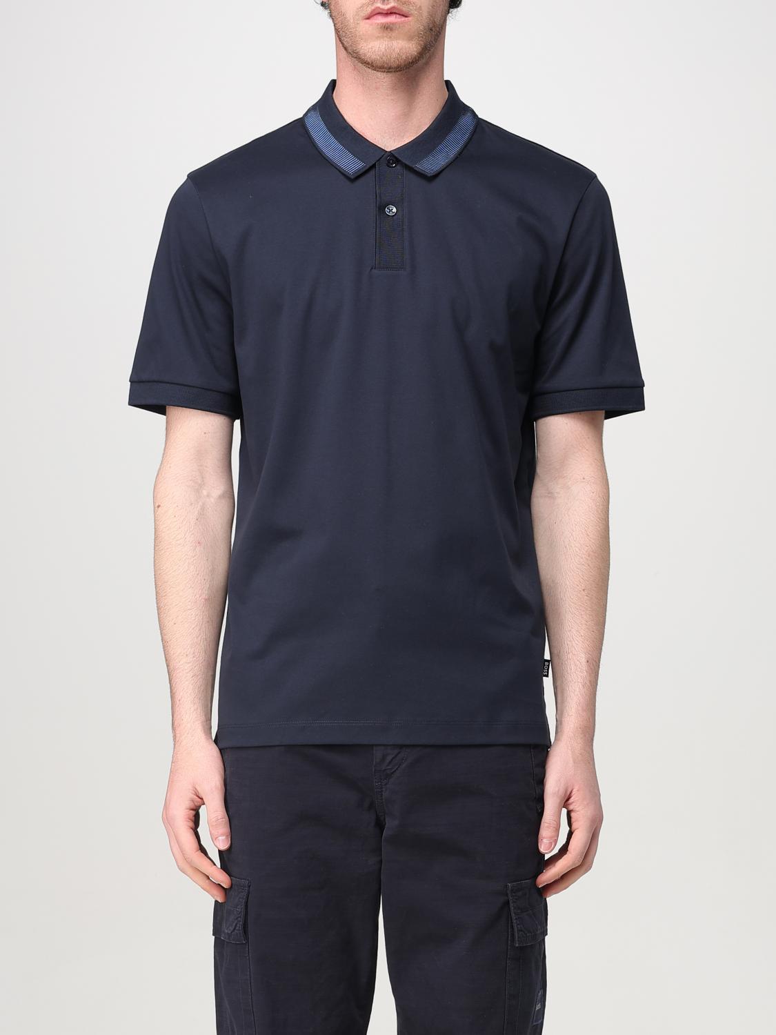 Hugo Boss Polo Shirt Boss Men Color Blue In Blue