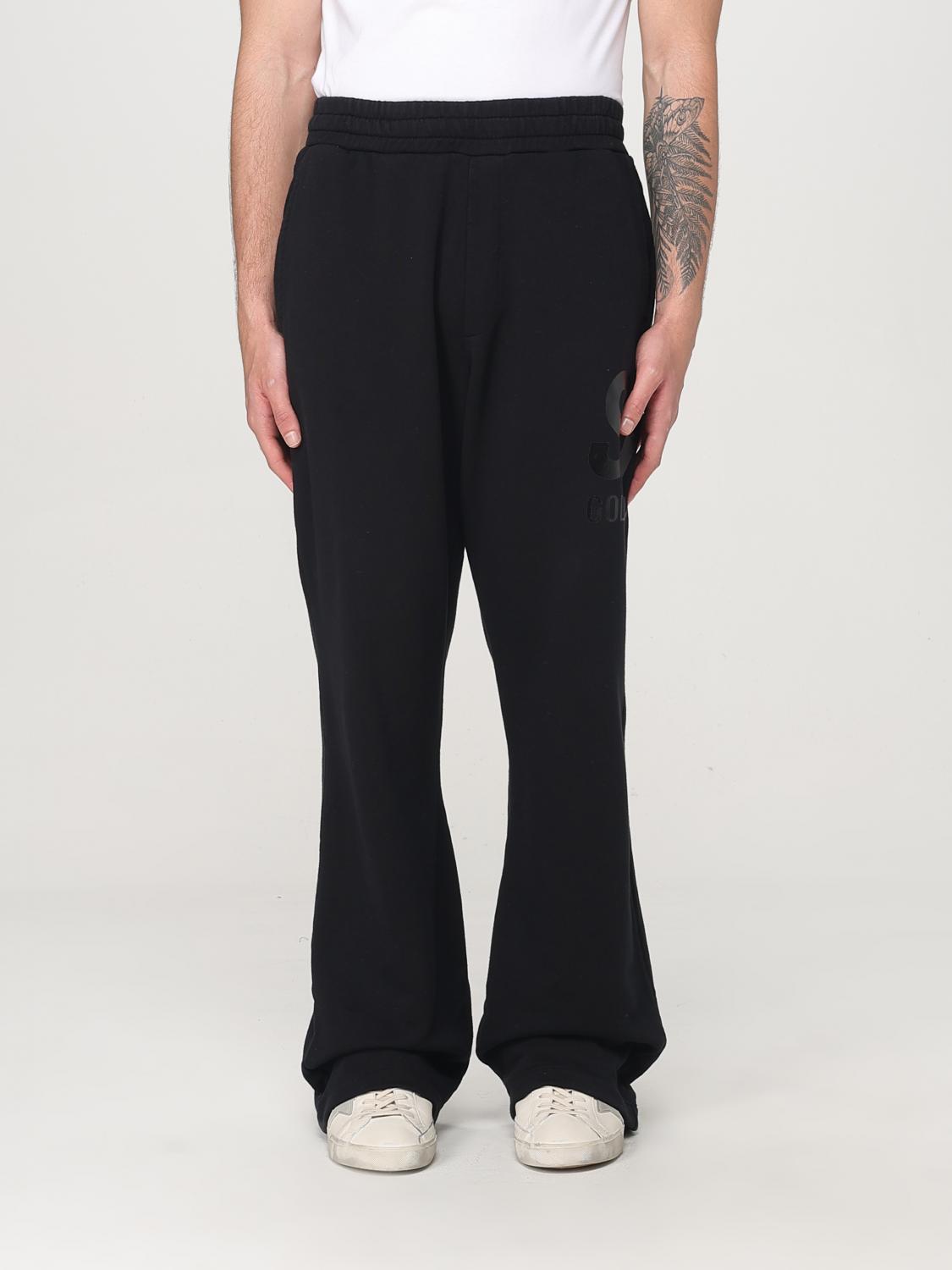 Golden Goose Logo-print Sweatpants In Black