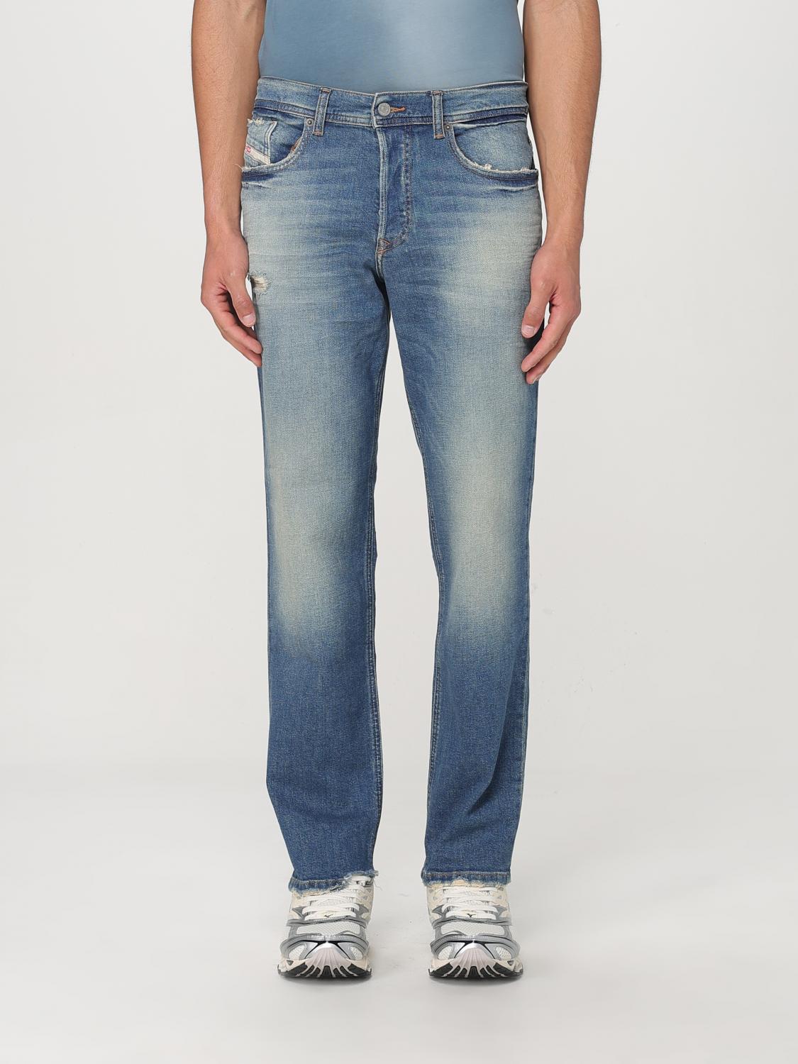 DIESEL Jeans Herren Farbe Denim