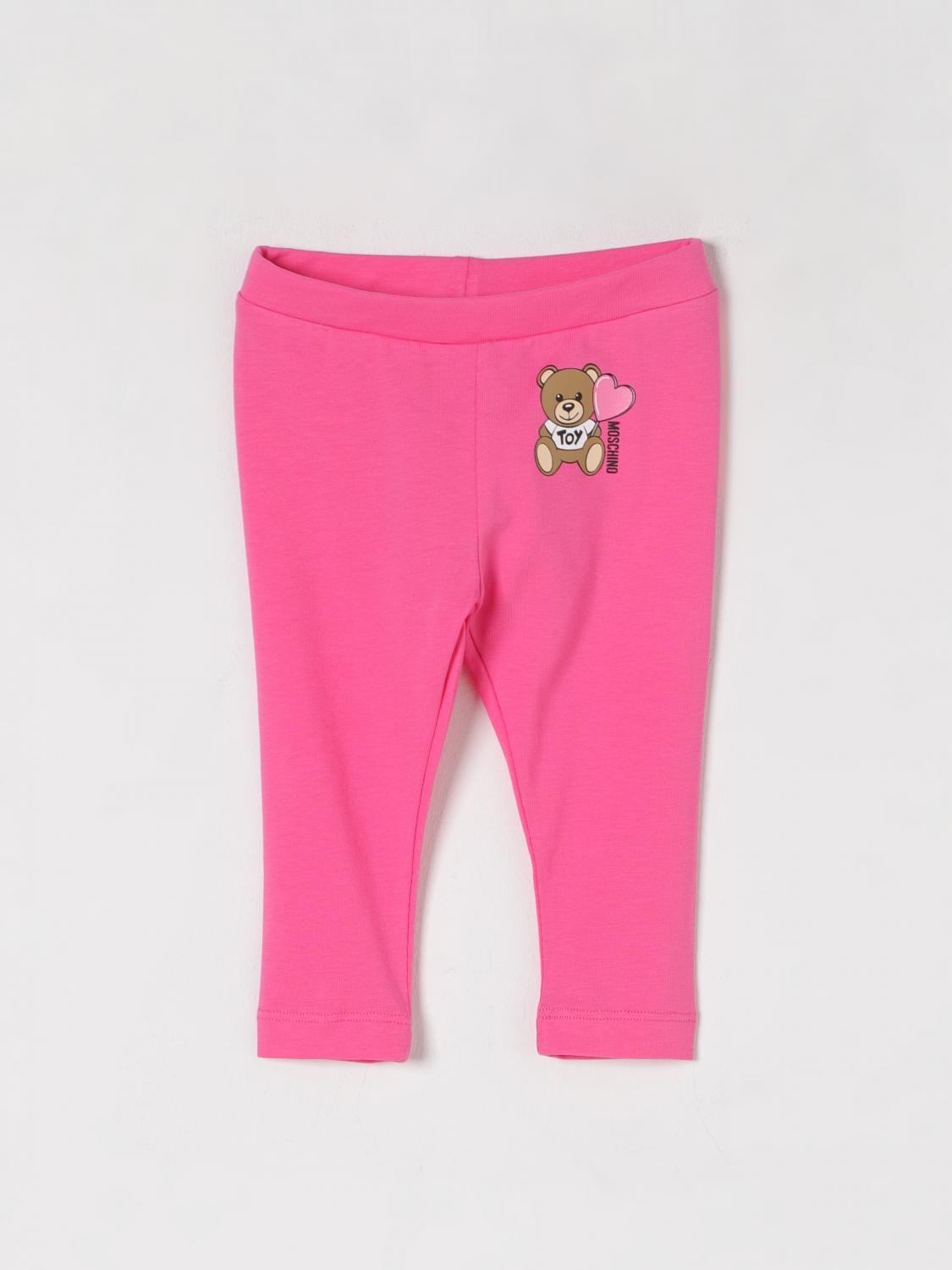 Moschino Pants Kids Color Azalea In Azalea