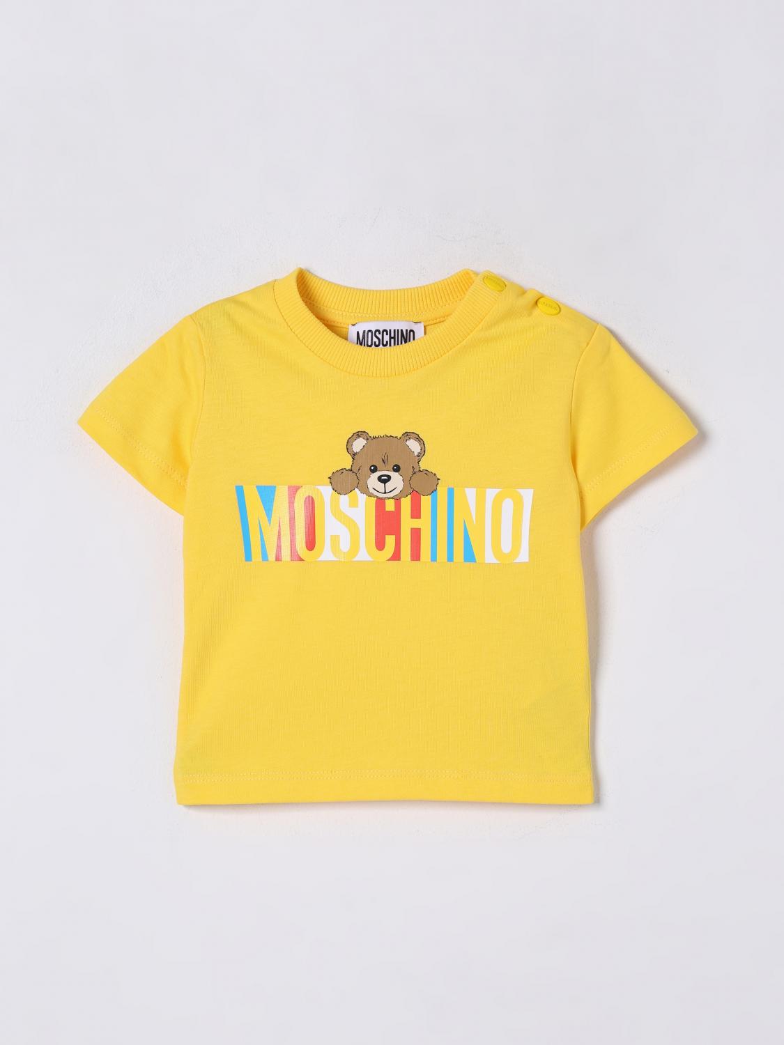 Moschino T-shirt Kids Color Yellow In Yellow