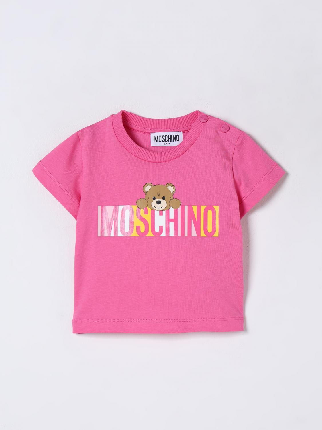 Moschino T-shirt Kids Color Azalea In Azalea