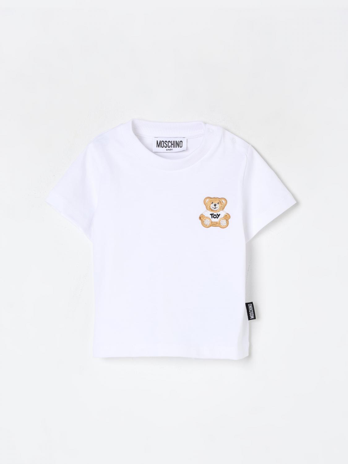 Moschino Short Sleeved Blouse In White