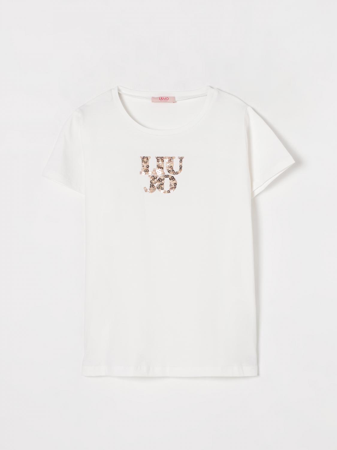 LIU •JO T-SHIRT LIU JO KIDS COLOR BIANCO 3 G57090267