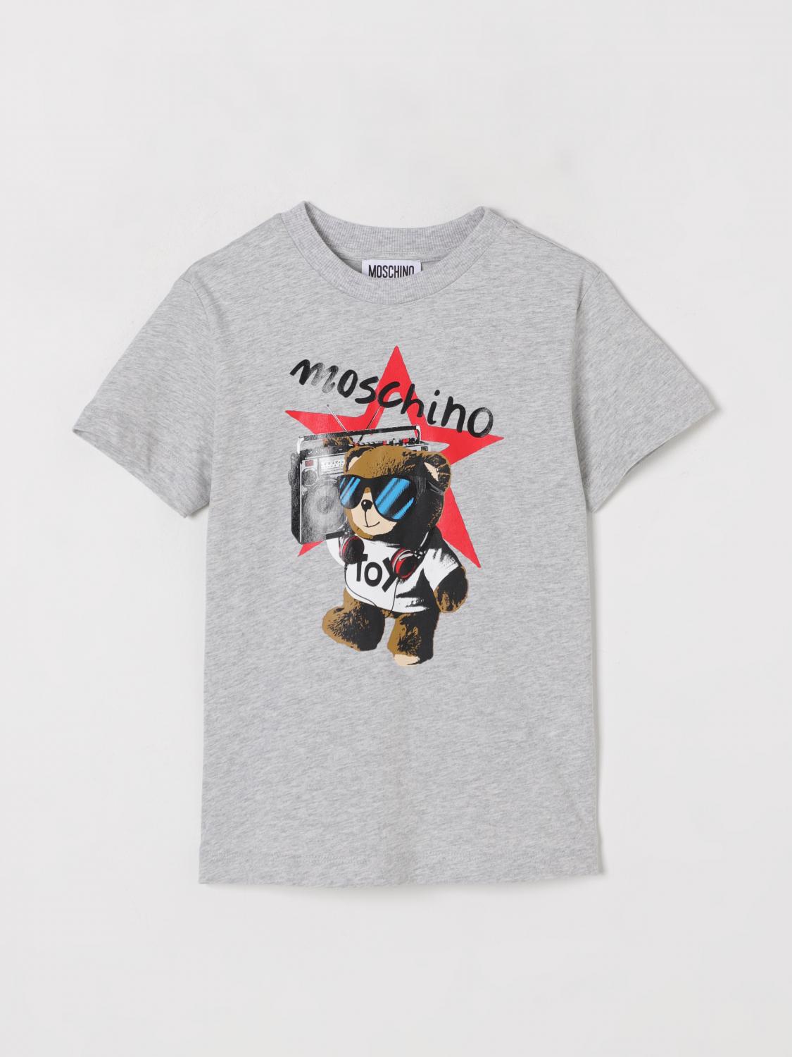Moschino T-shirt  Kids Color Grey In Grey