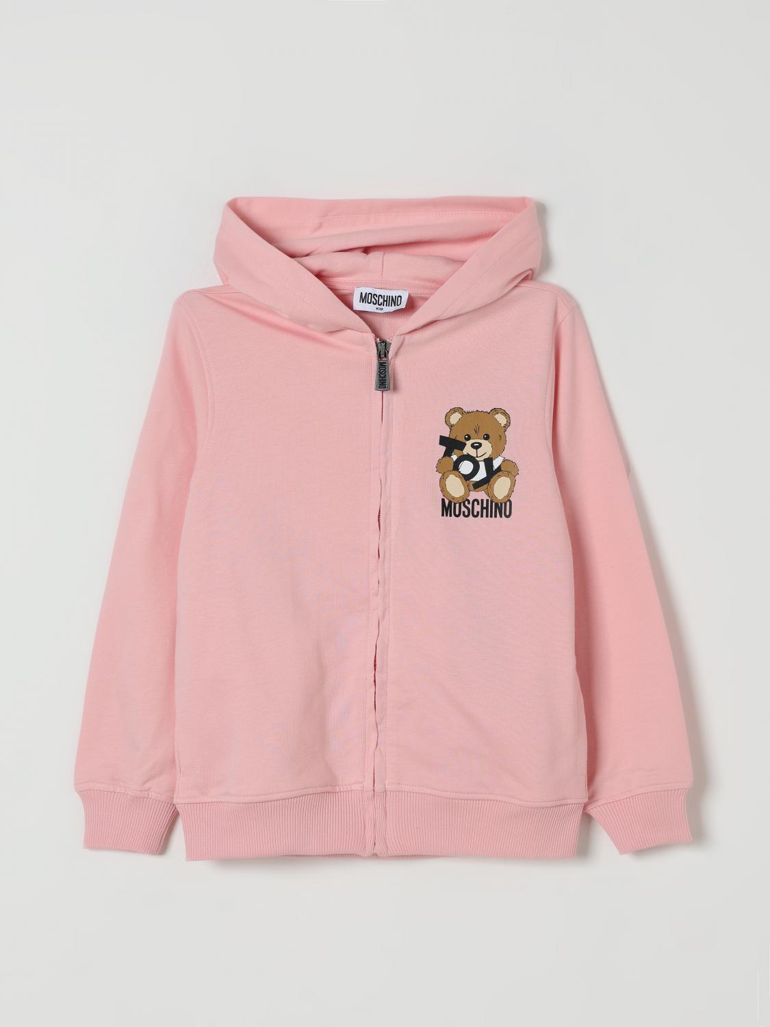 Moschino Sweater Kids Color Pink In Pink