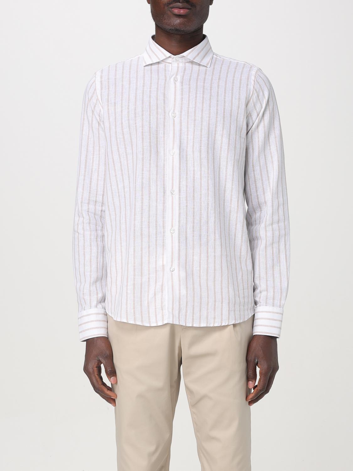 Manuel Ritz Shirt  Men Color Beige In Beige