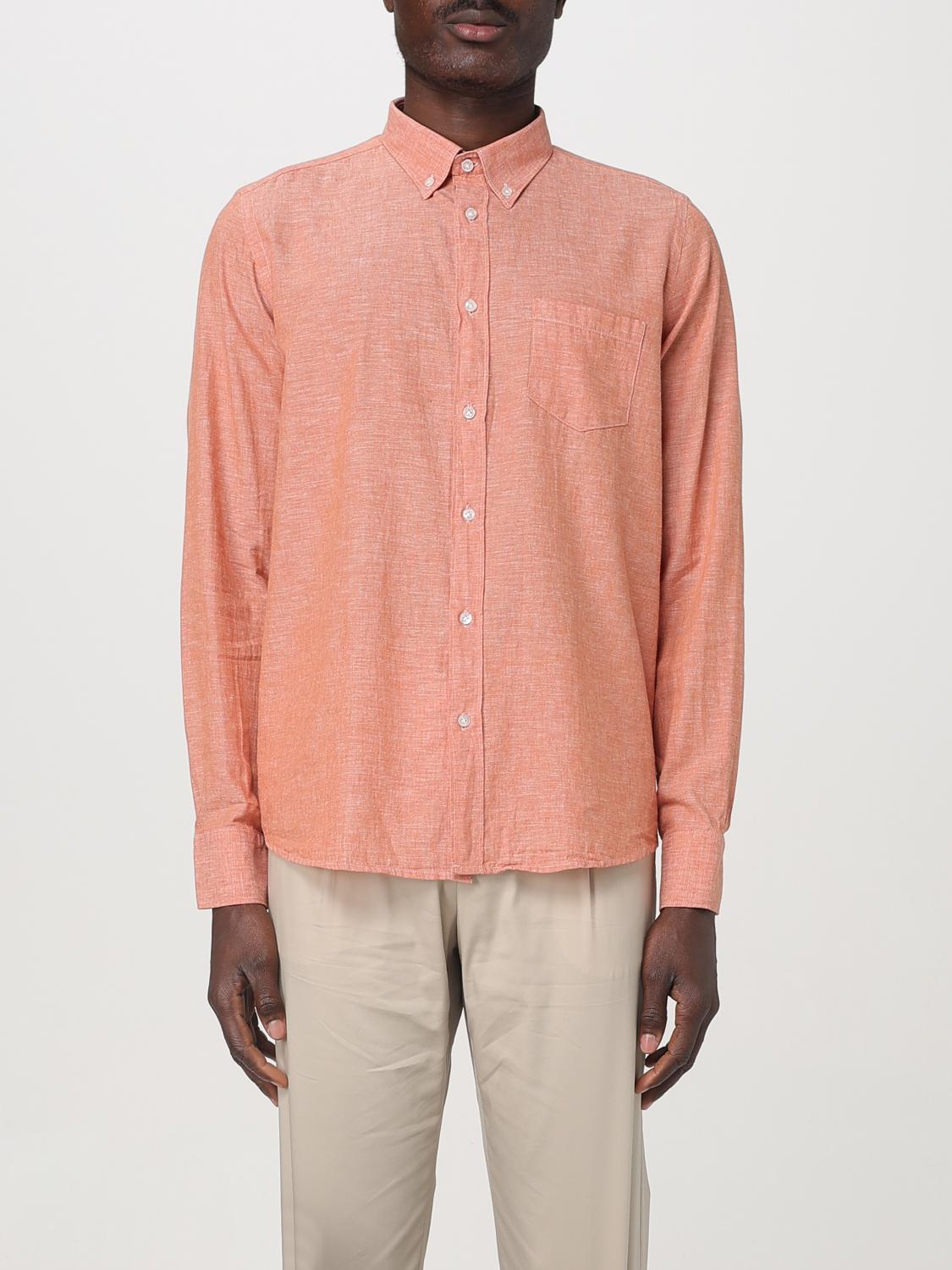 Manuel Ritz Shirt Men Color Salmon In Salmon